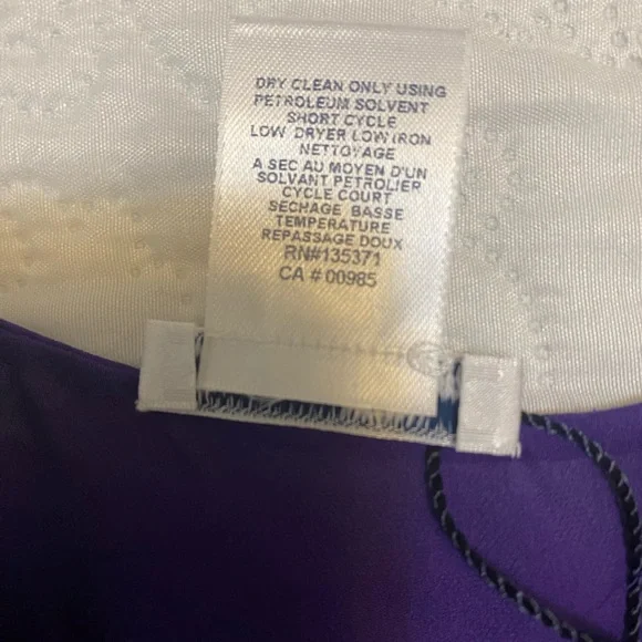 Oscar de la Renta Silk Hi Low Tunic Blouse - Picture 11 of 12